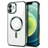 Cumpara ieftin Husa iPhone 12 iPhone 12 Pro 6.1 Magnetic Forest Green
