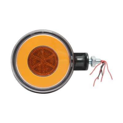 Lampa gabarit LED 12/24V pentru oglinda camion rosu/galben FR0332RY Breckner Germany foto