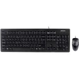 Cumpara ieftin A4TECH KRS, 8372, USB , Kit tastatura cu fir 104 taste + mouse 1000 DPI, USB, negru