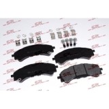 Placute frana Ford Ranger (Tke) 04.11-, Fata, SRLine