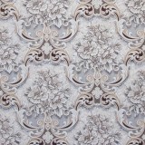 Tapet clasic, floral, dormitor, living, gri, auriu, Gracia, 5554-12