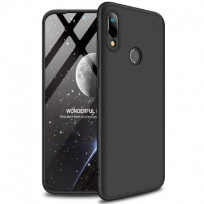 Husa HUAWEI Y7 2018 \ Y7 Prime 2018 - GKK 360 Full Cover (Negru) foto