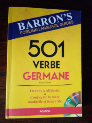 501 VERBE GERMANE cu CD foto