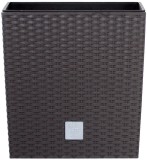 Ghiveci cu insertie Prosperplast Rato Low 32 cm, maro, 32 L