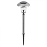Lampa Solara Gradina Neo, Picior Inox, SMD LED, 10lm, Senzor Crepuscular, IP44, 43cm