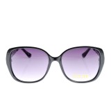 Ochelari de soare cu lentile mov gradient si rame negre