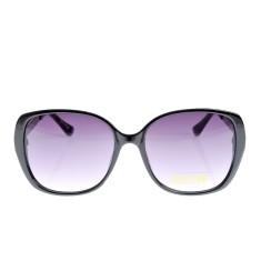 Ochelari de soare cu lentile mov gradient si rame negre