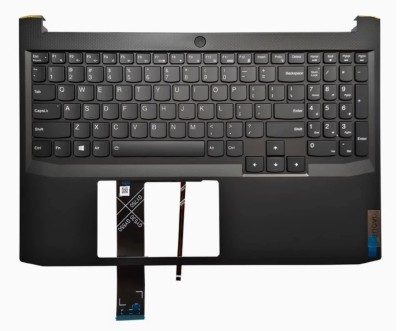 Carcasa superioara cu tastatura Laptop Gaming, IdeaPad 3-15IHU6 Type 82K1, 5CB1D04569, AP39J000901, AM39J000300, AP39J000500, iluminata, layout US foto