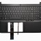 Carcasa superioara cu tastatura palmrest Laptop, Lenovo, IdeaPad Gaming 3 15ACH6, AM39J000300, AP39J000500, 5CB1D04569, cu iluminare, layout US