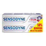 Pachet Pasta de dinti Sensitivity &amp; Gum, 75 + 75 ml, Sensodyne