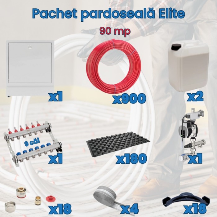Pachet pardoseala Elite - 90 mp
