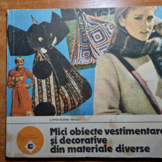 mici obiecte vestimentare si decorative din diverse materiale - din anul 1989