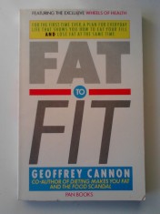 Fat to Fit - Geoffrey Cannon (Pan Books) (5+1)5 foto