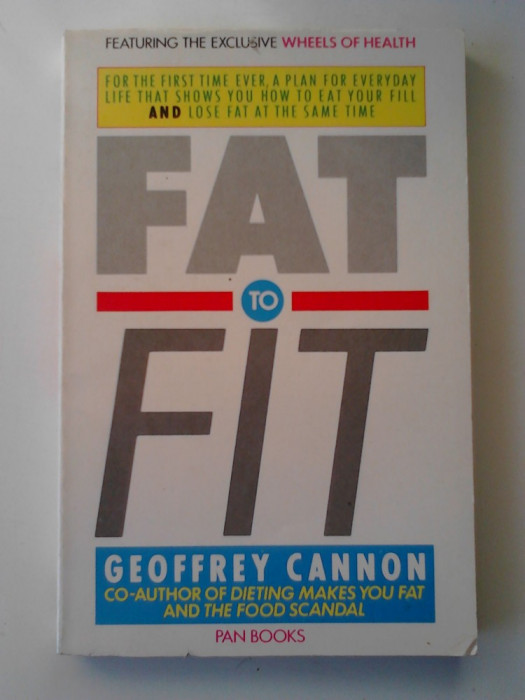 Fat to Fit - Geoffrey Cannon (Pan Books) (5+1)4