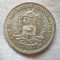 Moneda 1 bolivar 1945 Venezuela argint