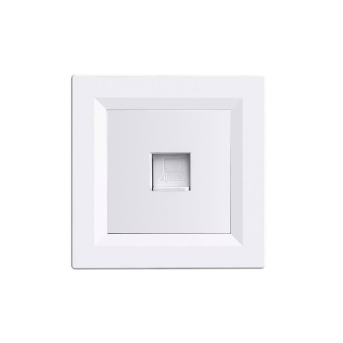 Nova UTP aljzat RJ-45 feh&eacute;r kerettel