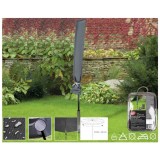 Husă protecție umbrelă grădină Deluxe, 250-450 cm, rezistentă