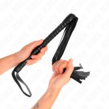 Kink Impact &amp; Touch-Bici cu M&acirc;ner Texturat Negru 48.5 cm-Piele
