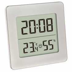 Termometru si higrometru digital cu ceas si alarma TFA 30.5038.54 Children SafetyCare foto