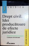 DREPT CIVIL. IDEI PRODUCATOARE DE EFECTE JURIDICE-COORDONATOR ION DOGARU-340493