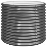 Cumpara ieftin Jardiniera antracit 80x80x68 cm otel galvanizat