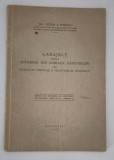 Carte veche 1938 Constructii Arhitectura Ing Victor Popescu Garajele pentru autobuse din Soseaua Pandurilor ale Societatii Comunale Bucuresti