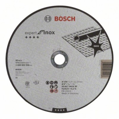 Disc Bosch taiere inox 230x2 (2 608 600 096) foto
