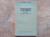 Chimie, manual pentru clasa a IX-a - C. Predeteanu, 1957