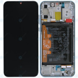 Huawei Y8p (AQM-LX1) P smart S Capac frontal al modulului de afișare + LCD + digitizer + cristal de respirație a bateriei 02353PNU