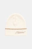 Moschino căciulă de l&acirc;nă culoarea bej, M3352 65461