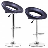 2 buc scaune de bar in doua culori-negru, Timelesstools