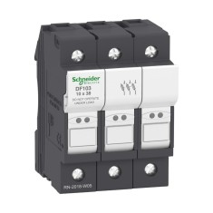 Separator cu fuzibil 3P 32A 10X38mm Schneider DF103