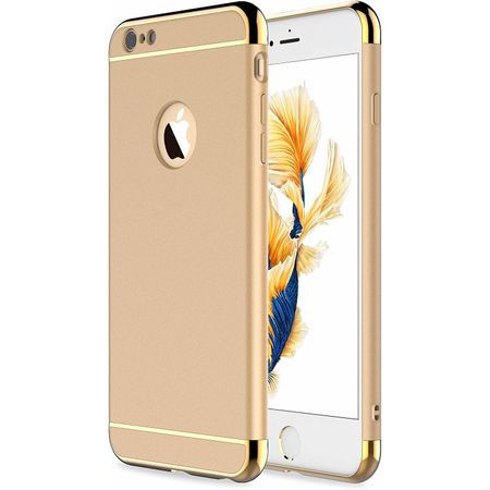 Husa pentru Apple iPhone 6/6S, GloMax 3in1 PerfectFit, Gold