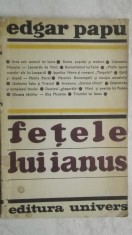 Edgar Papu - Fetele lui Ianus, 1970