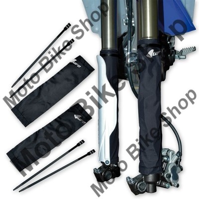 MBS Protectii telescoape fata, negre, material textil, Cod Produs: AC02107K foto