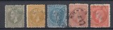 ROMANIA 1876 LP 39 REGELE CAROL I EMISIUNEA I BUCURESTI SERIE STAMPILATA, Stampilat