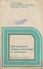 Hemoperfusion Echange Plasmatique en Reanimation foto