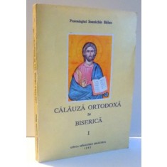 CALAUZA ORTODOXA IN BISERICA , VOL.I de IOANICHIE BALAN , 1992 , PREZINTA URME DE UZURA