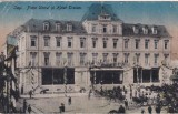 Iasi. Piata Unirei si Hotel Traian (circulata 1923)