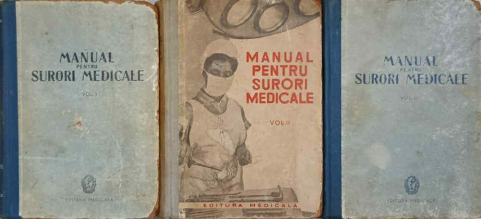 MANUAL PENTRU SURORI MEDICALE VOL.1-3-SUB REDACTIA CONSTANTIN PAUNESCU