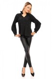 N564-1 Bluza eleganta accesorizata cu perlute