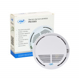 Aproape nou: Senzor de fum wireless PNI A023, compatibil cu Sistem de alarma wirele