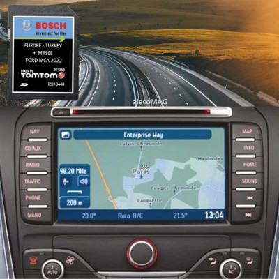 SD Card navigatie Original Ford MCA Mondeo Kuga S max Galaxy Focus 2022 foto