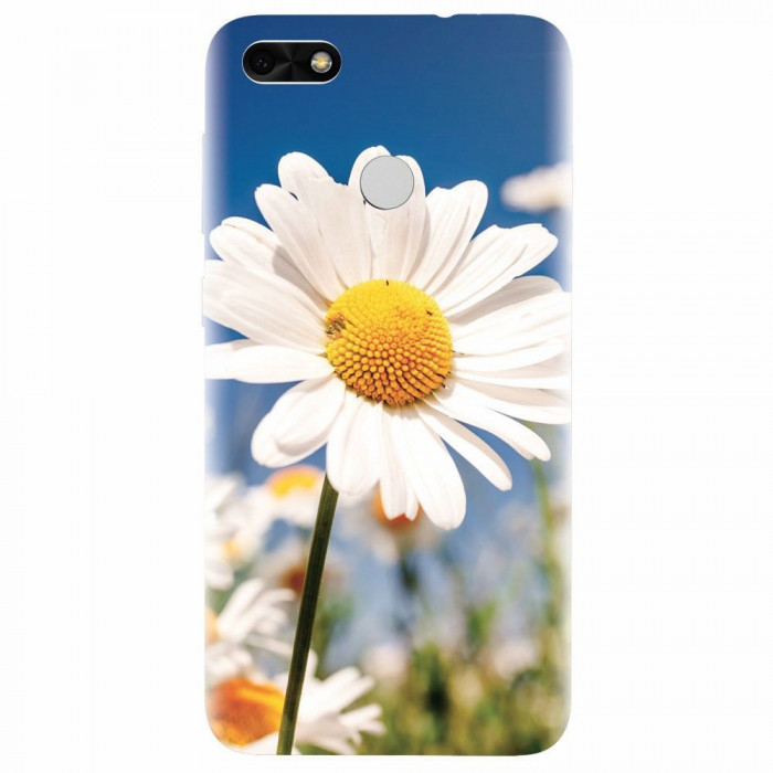Husa silicon pentru Huawei P9 Lite mini, Daisies Field Flowers