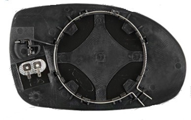 Geam oglinda Citroen C5 (Dc/De/Rc/Re), 03.2001-01.2008, Citroen C6 (TD), 09.05-12.12, Dreapta, Albastra, incalzire, Asferica, BestAutoVest 2332552E foto