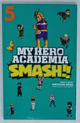 MY HERO ACADEMIA , SMASH ! by KOHEI HORIKOSHI , BENZI DESENATE CU TEXT IN LIMBA ENGLEZA , No. 5 , 2020 foto