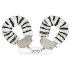 Catuse cu blanita - Toy Joy Catuse cu Blanita - culoare Zebra