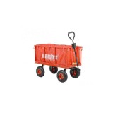 Cumpara ieftin Remorca, carucior HECHT 52184, capacitate incarcare 350 kg, compatibila cu tractorasele de tuns iarba Hecht 5114, 5116, 5176, 5639, 5938, 5922