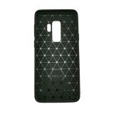 Husa samsung galaxy s9 plus tpu, carbon, negru, Flippy