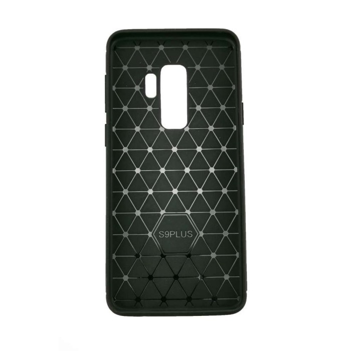 Husa samsung galaxy s9 plus tpu, carbon, negru
